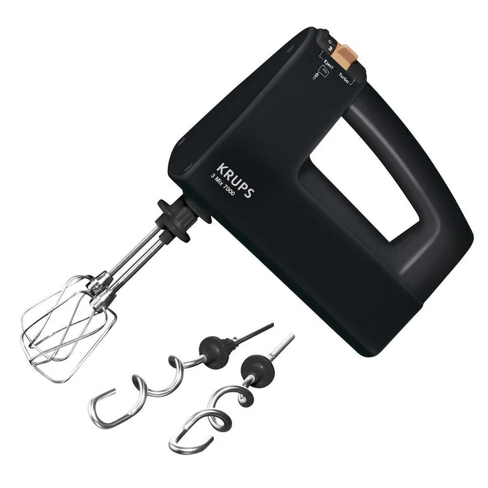 Μίξερ Χειρός Krups F 608-58 3 Mix 7000 Black/copper