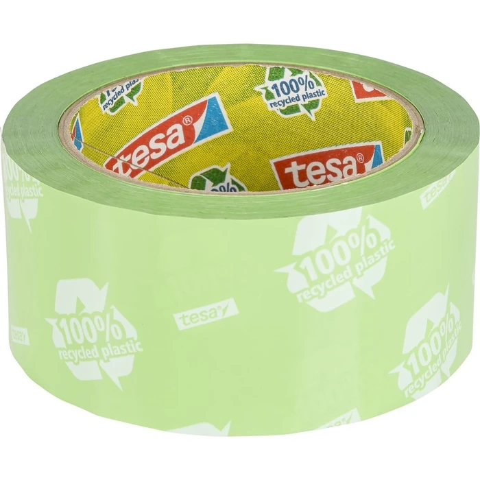 Αυτοκόλλητη Ταινία TESA Packband eco&strong 50mm x 60m Green
