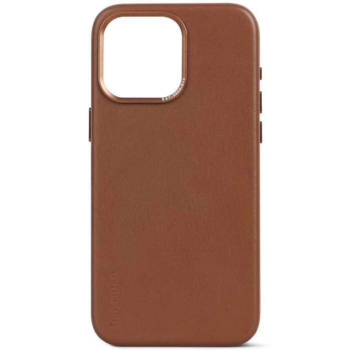 Θήκη Κινητού Decoded Leather Backcover for iPhone 15 Pro Tan
