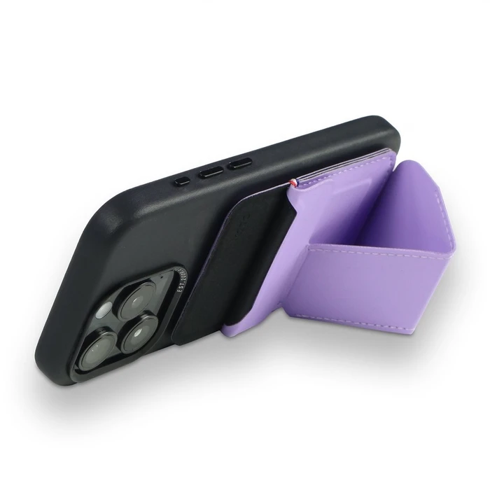 Θήκη Κινητού Decoded Silicone MagSafe Card Stand Sleeve Dig. Lavender