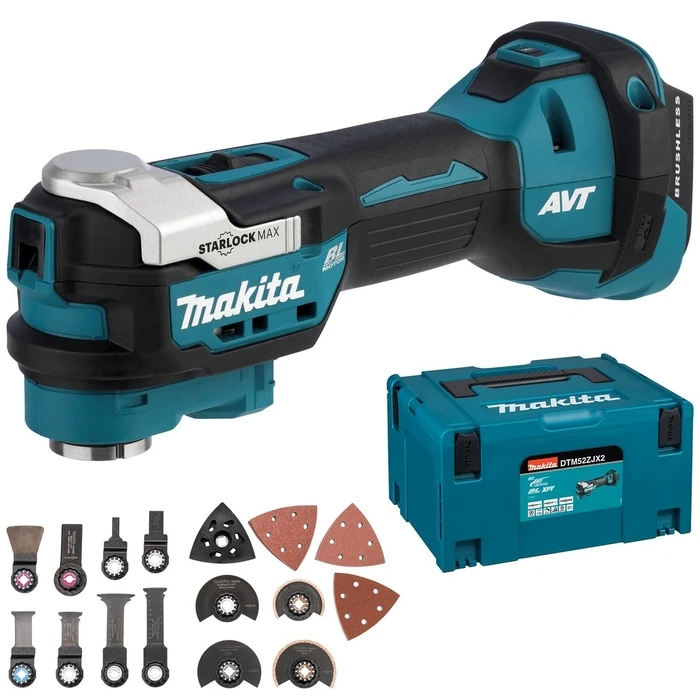 Πολυεργαλείο Makita DTM52ZJX2 Cordless Multitool