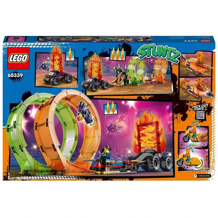 LEGO City Stuntz 60339 Double Loop Stunt Arena