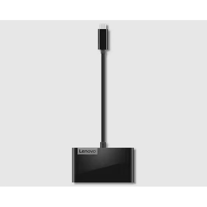 USB Hub Lenovo Select USB Type-C 4-Port USB-Hub Black