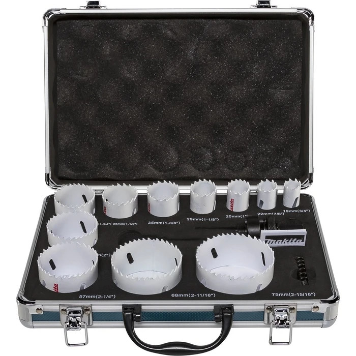 Ποτηροτρύπανα Makita D-47298 BIM Hole Saw Set 14 pieces