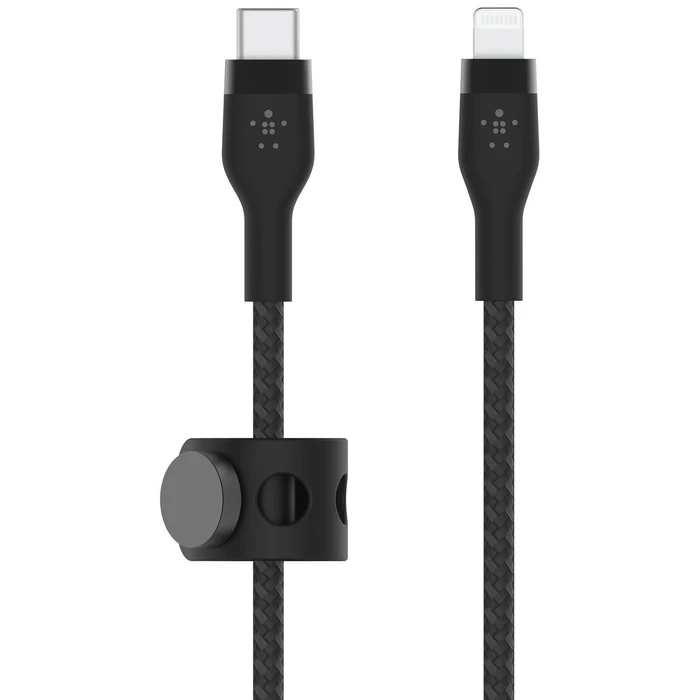 Καλώδιο USB Belkin Flex Lightning/USB-C 15W 3m mfi. cert. Black CAA011bt3MBK