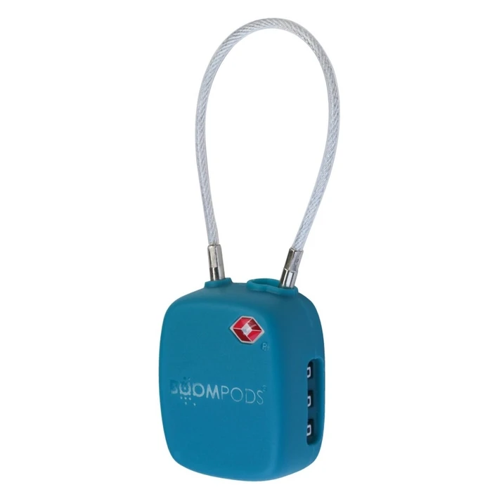 Λουκέτο Πέταλο Boompods TSA Bag Tracker Ocean Blue