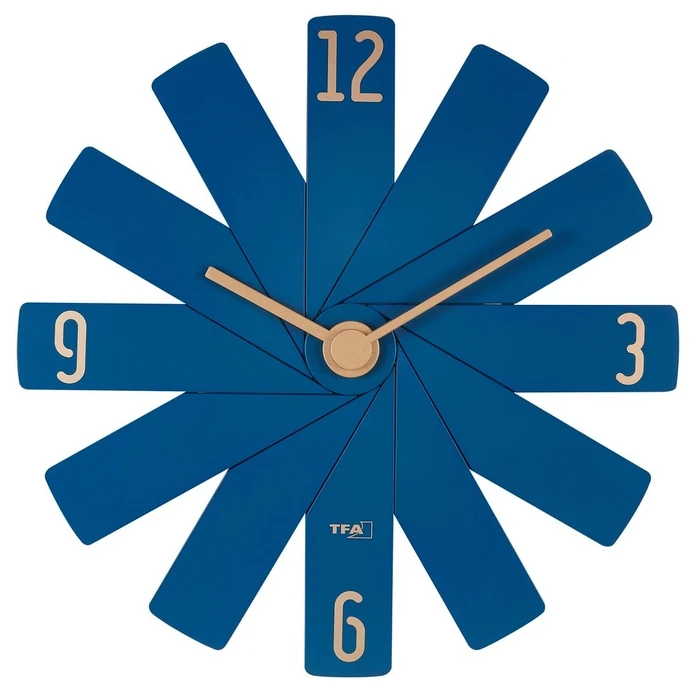 Ρολόγια Τοίχου TFA in the box Blue