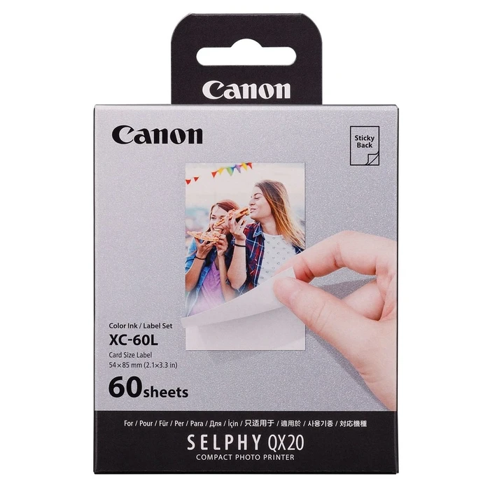 Φωτογραφικά Χαρτιά Canon XC-60 L Sticker Set 60 Sh. 54 x 85 mm