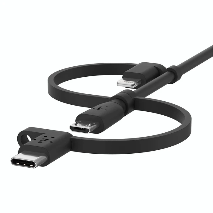 Καλώδιο USB Belkin 1,2m Lightn./Micro/USB-C - USB-A