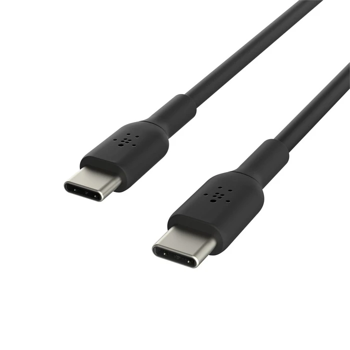 Καλώδιο USB Belkin USB-C/USB-C 2m PVC, Black CAB003bt2MBK