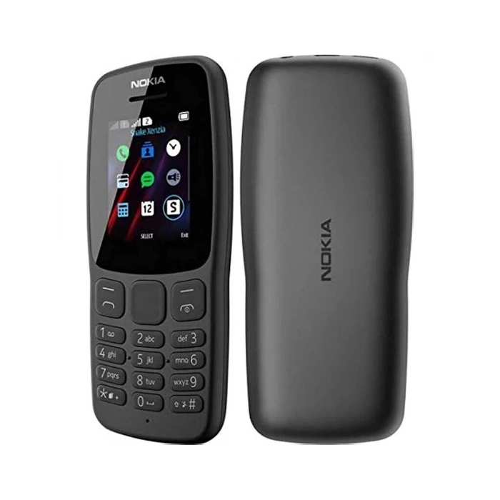 Κινητό Τηλέφωνο Nokia 106 Ta-1114 Ds 4Gb Black (Αγγλικό Μενού)