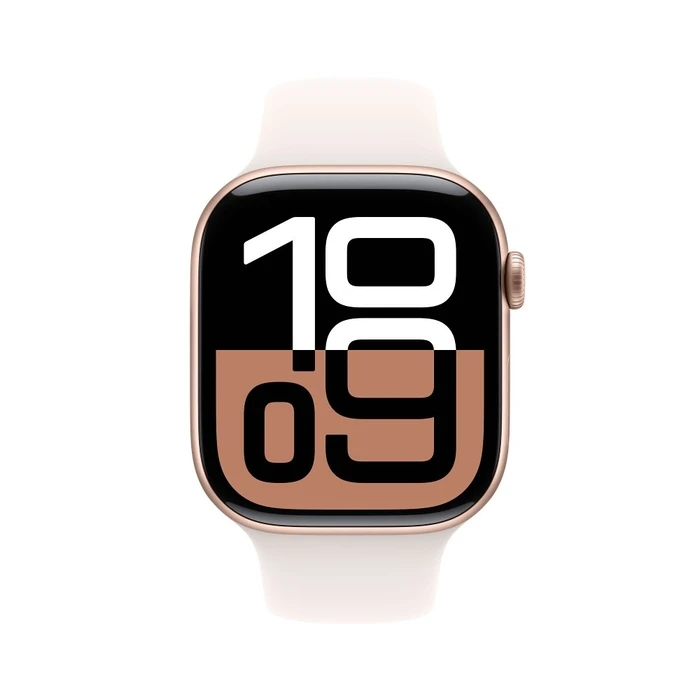 Smartwatch Apple Watch Series 10 46Mm Aluminium Rose Gold & Blush Pink Sport Strap Gps+Cellular Mwy73Ql/A