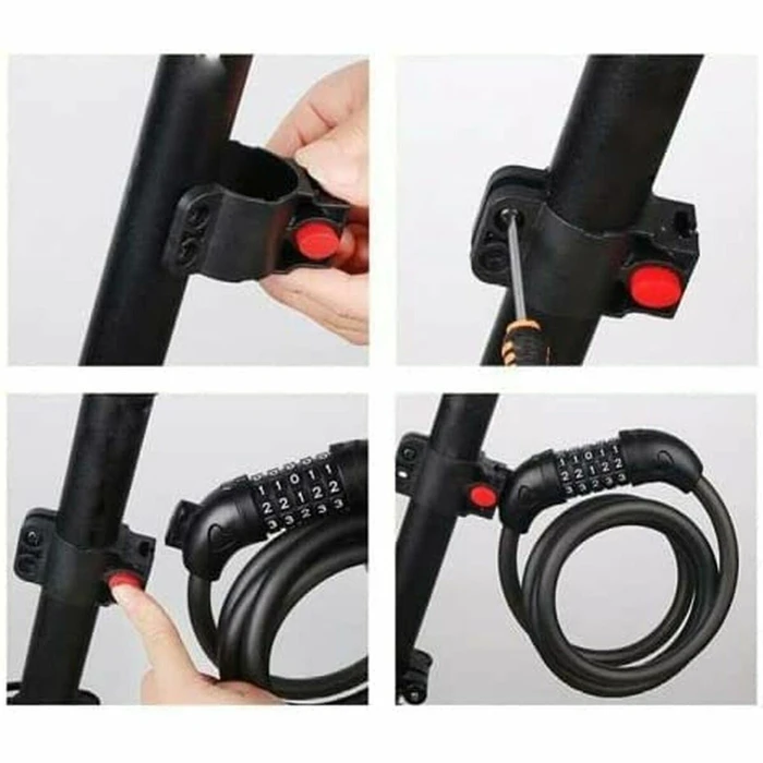 Κλειδαριά Xiaomi Cable Mi Scooter Lock Black Bhr6751Gl