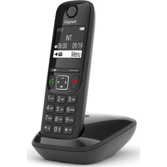 Ασύρματο Τηλέφωνο Gigaset As690 Black (S30852-H2816-D201)