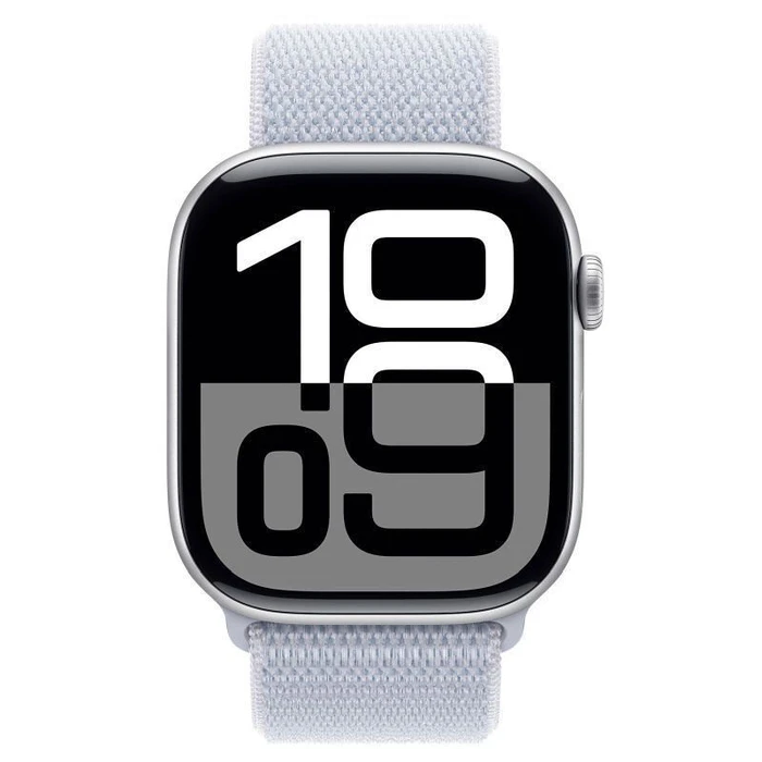 Smartwatch Apple Watch Series 10 46Mm Silver Aluminium With Denim Sport Band M/L Mwwm3Qc/A