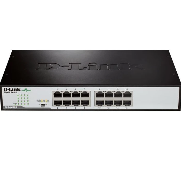Switch 16-Port Gigabit Unmanaged Desktop/Rackmount