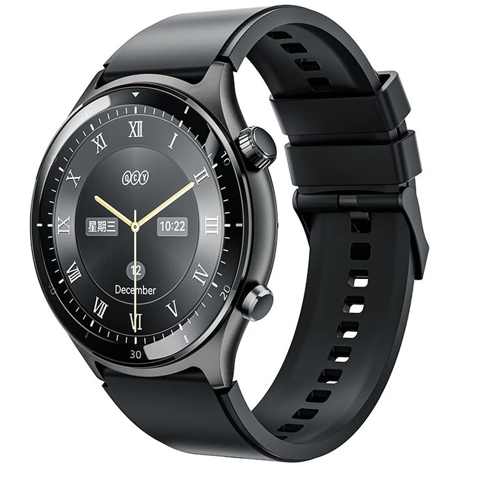 Smartwatch QCY Active GT S7 BT Call Black - 3ATM Waterproof, 120 sports (Auto-detect Sport A.I.)
