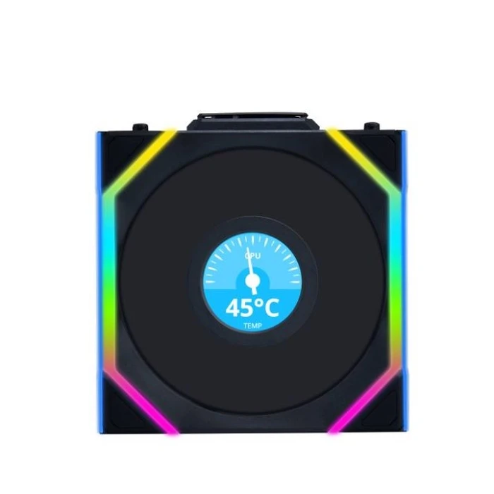 Case Fan Lian Li UNIFAN SL Wireless LCD 120-1PCS Reverse Black 