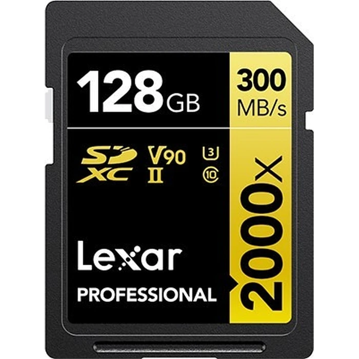 Κάρτα Μνήμης SDXC 128GB Lexar Professional 2000x UHS-II U3 ( 260/300 MB/s )