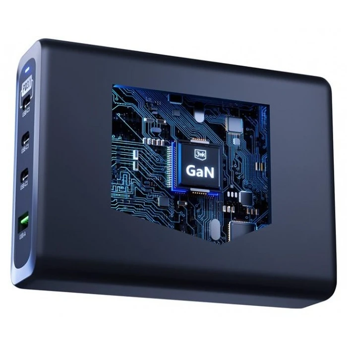 Φορτιστής Πρίζας 3MK Hyper Charging Station 240W