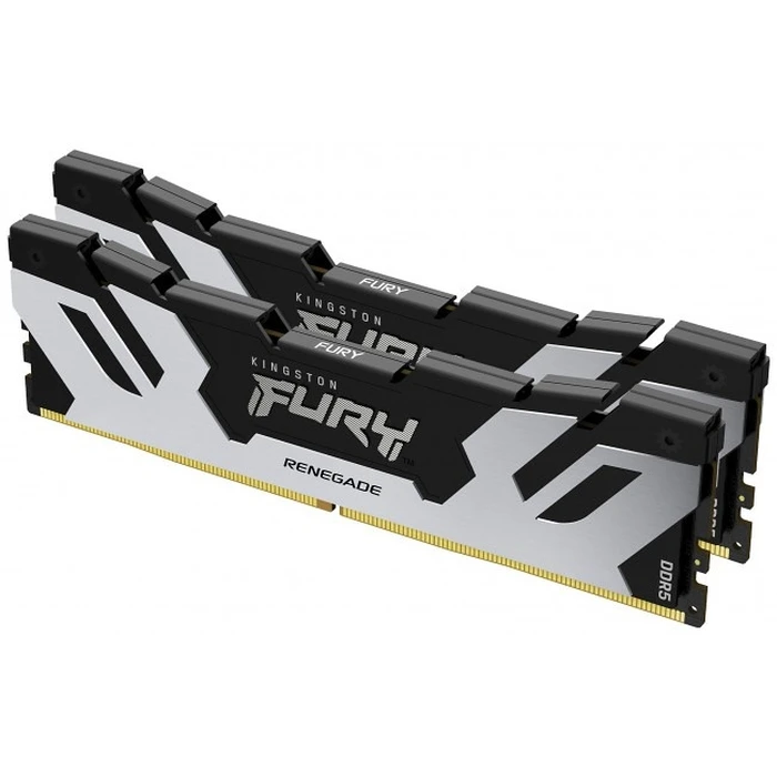 Μνήμη RAM Σταθερού DDR5 96GB Kingston Fury Renegade Silver [2x48GB 6400MHz CL32 DIMM]