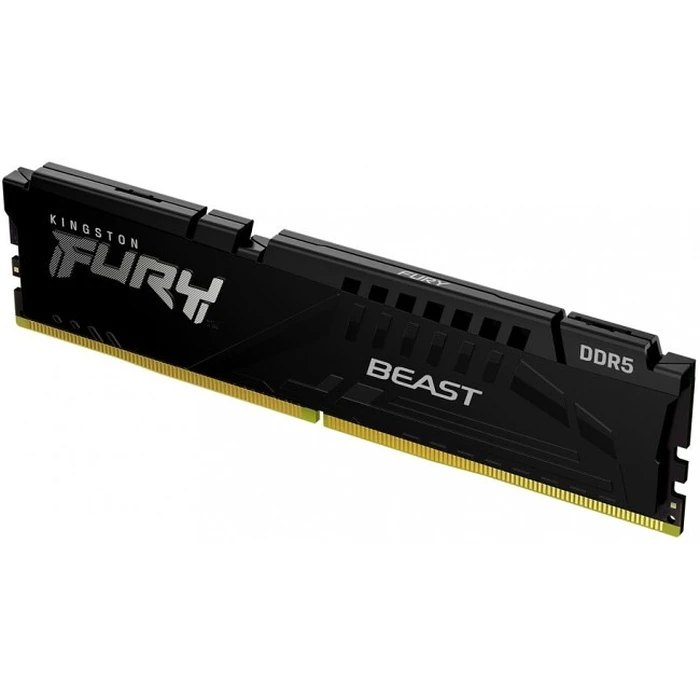 Μνήμη RAM Σταθερού DDR5 128GB Kingston Fury Beast Black [4x32GB 5200MHz CL40 DIMM]