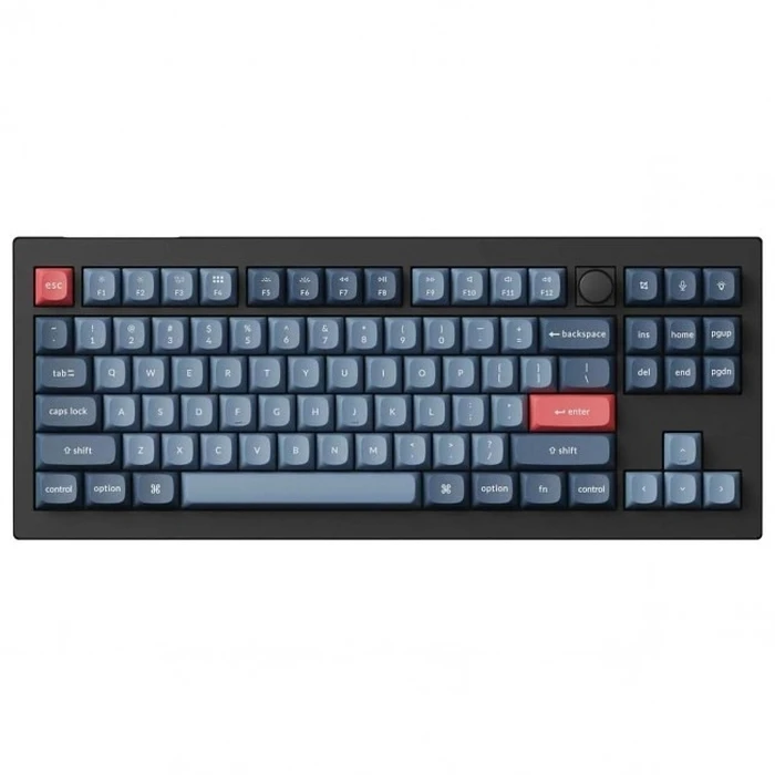 Gaming Πληκτρολόγιο Keychron V3 MAX80% TKL Brown Switch Black