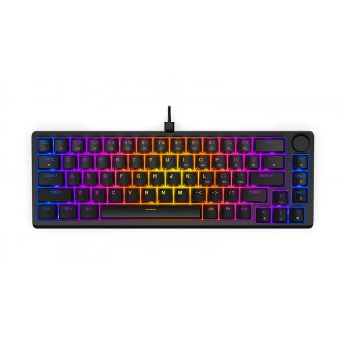 Gaming Πληκτρολόγιο Krux ATAX 65% Pro RGB Outemu Red