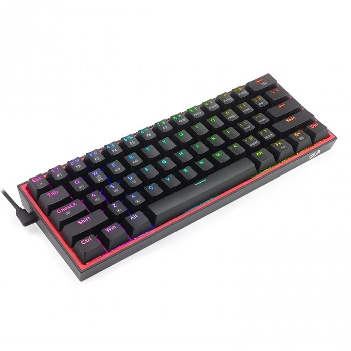 Gaming Πληκτρολόγιο Redragon K616 Fizz PRO Black Red Switch