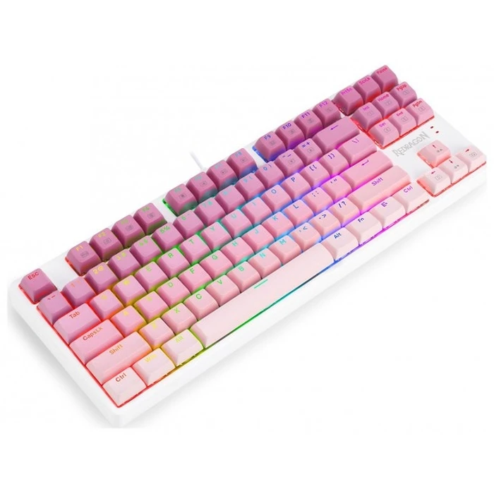 Gaming Πληκτρολόγιο Redragon K645W-GP-RGB Cass White