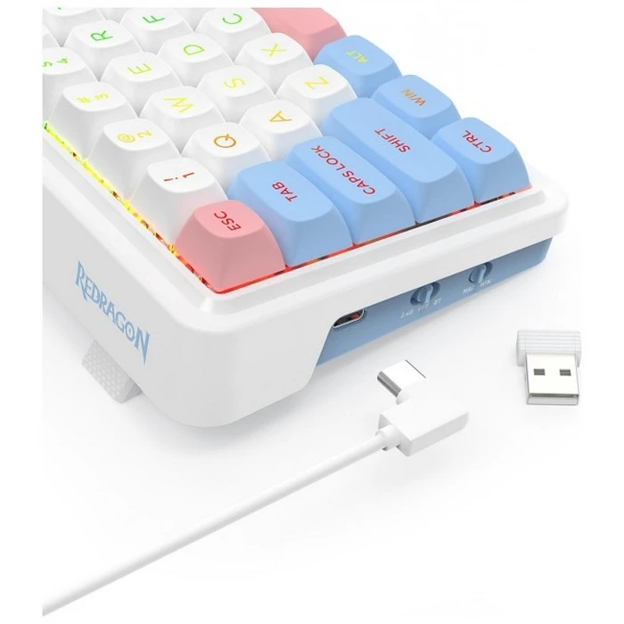 Gaming Πληκτρολόγιο Redragon K709WBP-RGB-PRO