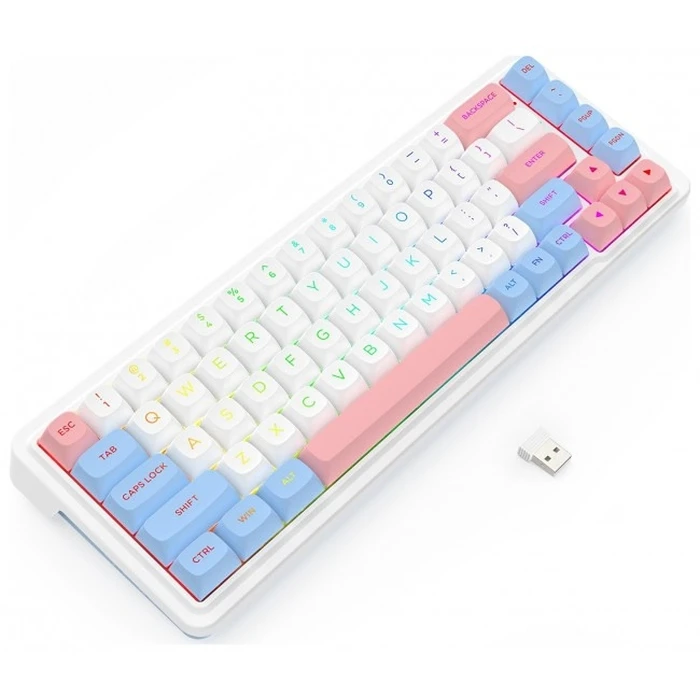 Gaming Πληκτρολόγιο Redragon K709WBP-RGB-PRO