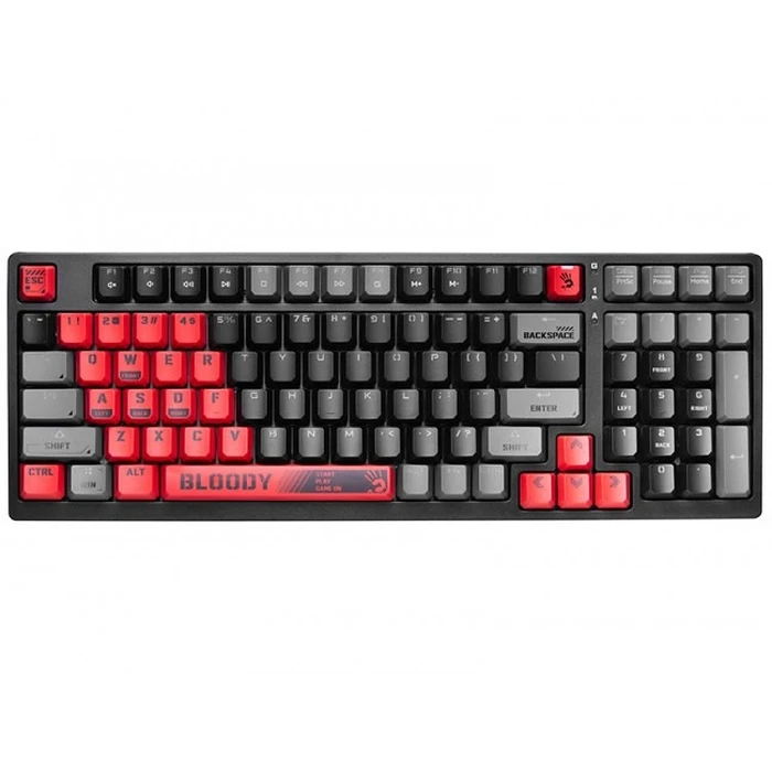 Gaming Πληκτρολόγιο A4 Tech Bloody S98 USB Sports Red (BLMS Red Plus Switches)