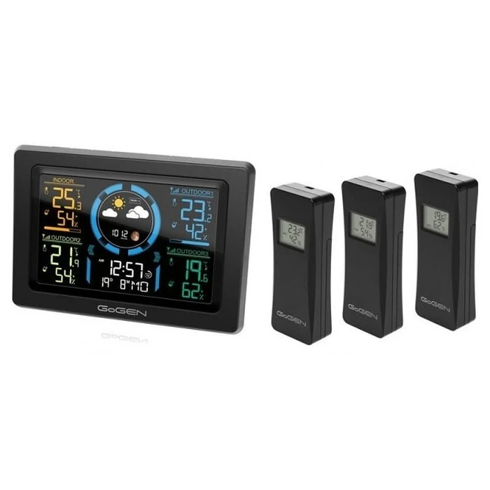 Μετεωρολογικός Σταθμός GoGEN ME 3397 B Black