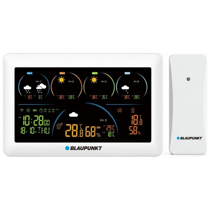 Μετεωρολογικός Σταθμός Blaupunkt WS50WH APP White