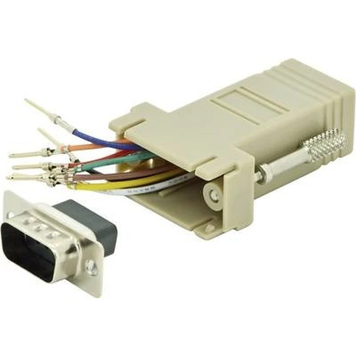 Αντάπτορας Digitus RS 232 DB9, RJ45, Modular DB9 M, RJ45 F