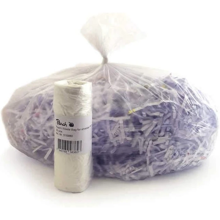 Σακούλες Καταστροφέα Εγγράφων Peach PS100-10 50L 50τμχ