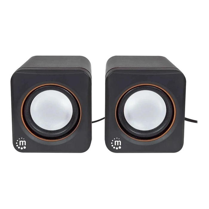 Ηχεία Υπολογιστή Manhattan USB-- 2600 Series Black/orange