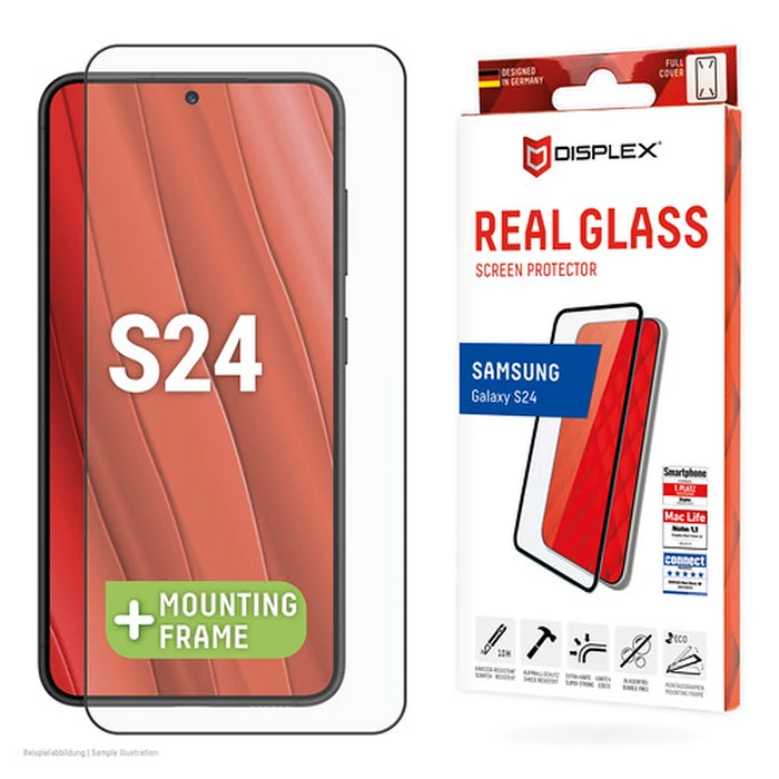 Screen Protector E.V.I Displex Full Cover Glass For Galaxy S24