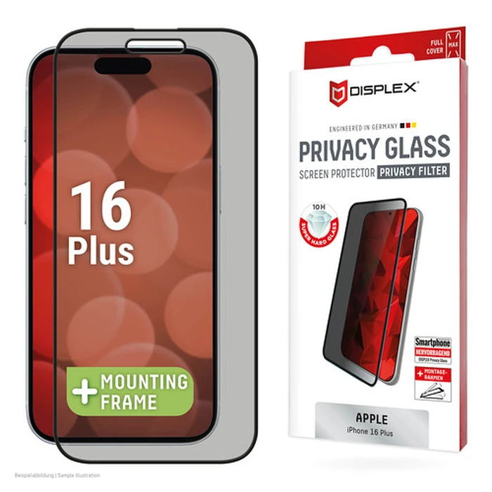 Screen Protector E.V.I Displex Privacy Glass Fc Iphone 16 PLUS