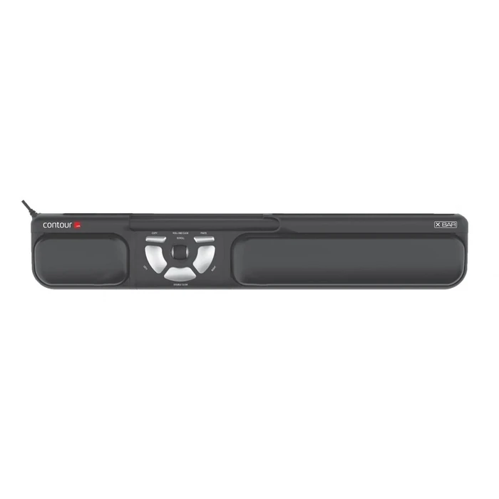 Ποντίκι Ενσύρματο Contour X-Bar Ergonomic centered Black retail