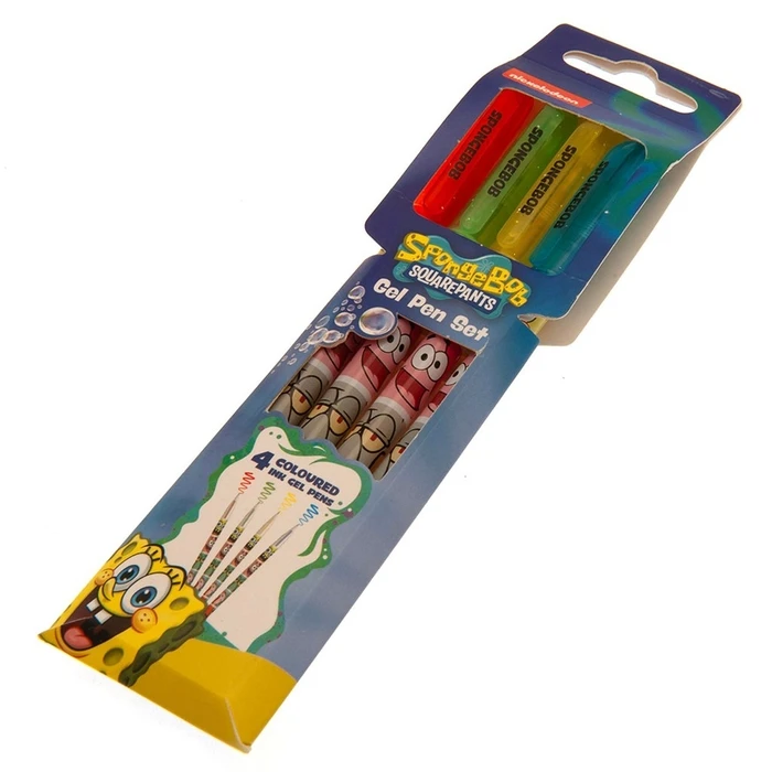 Στυλό Thumbs up! Gelstift 4er Set - SpongeBob