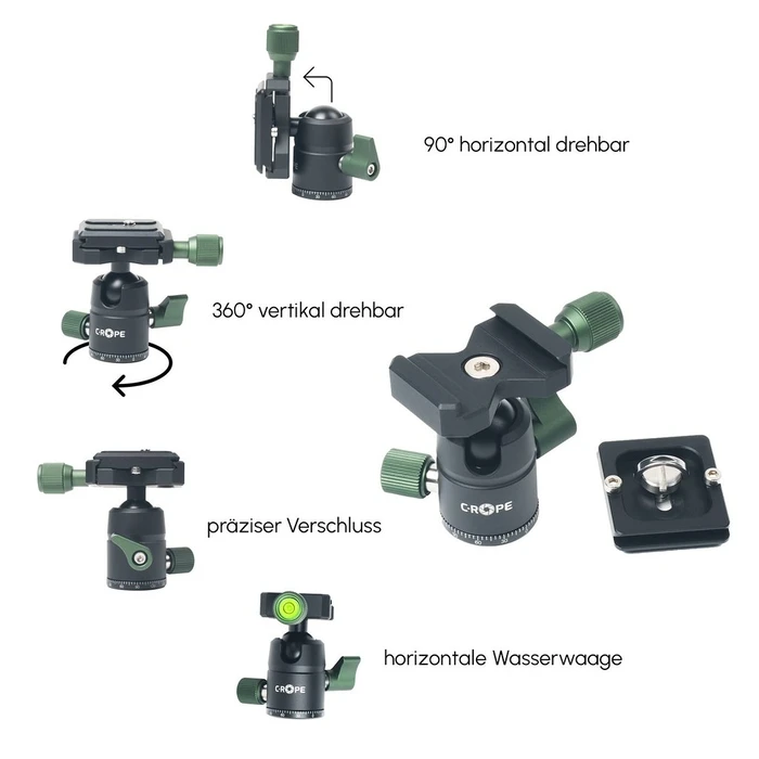 Τρίποδο C-Rope Creatorpod Flexibles Stativ with 360° ball head 30cm retail