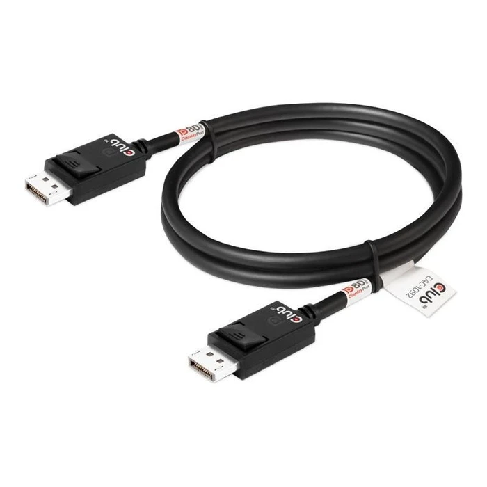 Καλώδιο DisplayPort Club 3D 2.1 DP80 1,6m 10K/8K/4K M/M retail