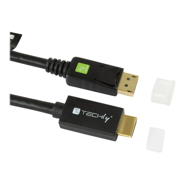 Καλώδιο DisplayPort Techly 1.2 to HDMI Black 2m