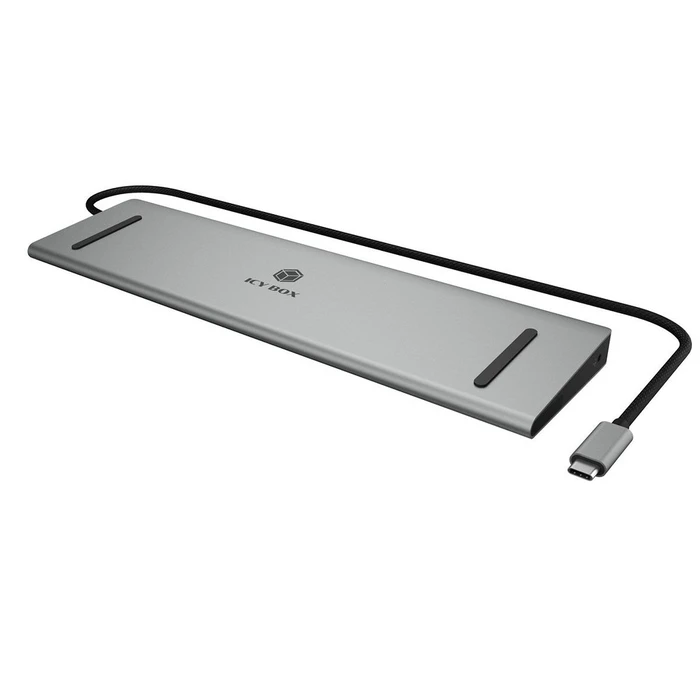 Docking Station IcyBox USB-C -> HDMI/VGA/USB-A/USB-C/3,5mm