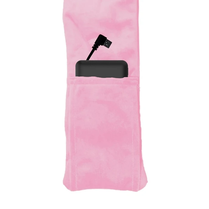 Θερμαινόμενο Κασκόλ Mad Monkey - Heated Scarf Pink