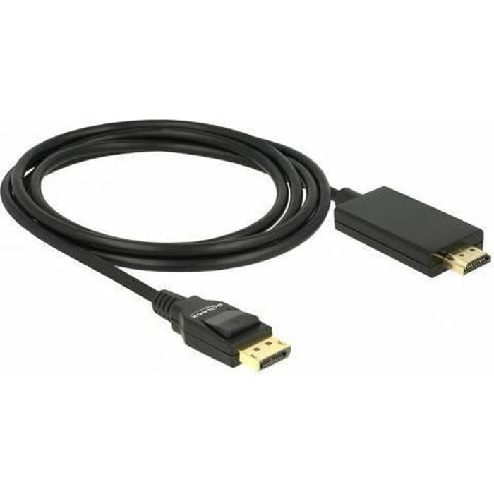 Καλώδιο DisplayPort Delock DP -> HDMI M/M 4K 5.00m Black