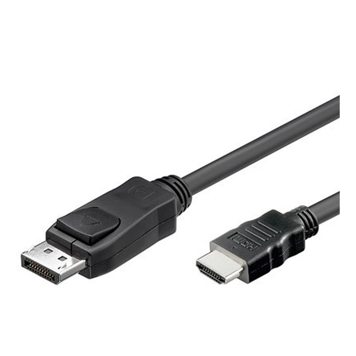 Καλώδιο DisplayPort Good Connections DP1.2-pcs.-HDMI1.4b-pcs. Black 5m