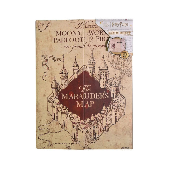 Σημειωματάριο Thumbs up! notebook A5- Harry Potter - Marauder's Map